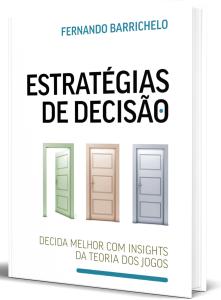 Capa do livro Estratégias de Decisão, de Fernando Barrichelo